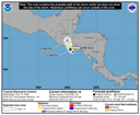 NHC graphical forecast track