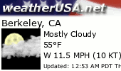 Click for Forecast for Berkeley, California from weatherUSA.net