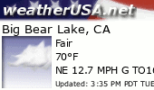 Click for Forecast for Big Bear Lake, California from weatherUSA.net