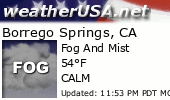 Click for Forecast for Borrego Springs, California from weatherUSA.net