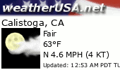 Click for Forecast for Calistoga, California from weatherUSA.net