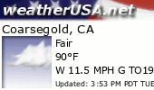 Click for Forecast for Coarsegold, California from weatherUSA.net
