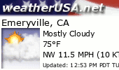 Click for Forecast for Emeryville, California from weatherUSA.net