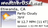 Click for Forecast for Etiwanda, California from weatherUSA.net