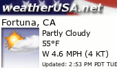 Click for Forecast for Fortuna, California from weatherUSA.net