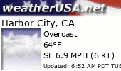 Click for Forecast for Harbor City, California from weatherUSA.net