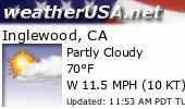 Click for Forecast for Inglewood, California from weatherUSA.net