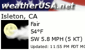Click for Forecast for Isleton, California from weatherUSA.net