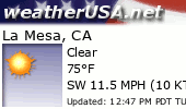 Click for Forecast for La Mesa, California from weatherUSA.net