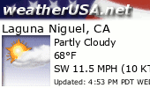Click for Forecast for Laguna Niguel, California from weatherUSA.net