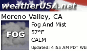 Click for Forecast for Moreno Valley, California from weatherUSA.net