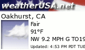 Click for Forecast for Oakhurst, California from weatherUSA.net
