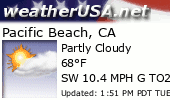 Click for Forecast for Pacific Beach, California from weatherUSA.net