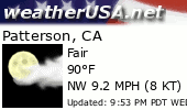 Click for Forecast for Patterson, California from weatherUSA.net