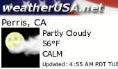 Click for Forecast for Perris, California from weatherUSA.net