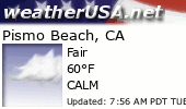 Click for Forecast for Pismo Beach, California from weatherUSA.net
