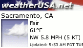 Click for Forecast for Sacramento, California from weatherUSA.net