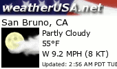 Click for Forecast for San Bruno, California from weatherUSA.net