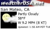 Click for Forecast for San Mateo, California from weatherUSA.net