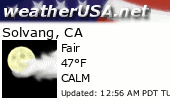 Click for Forecast for Solvang, California from weatherUSA.net