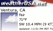Click for Forecast for Ventura, California from weatherUSA.net