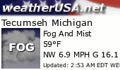 Tecumseh Michigan Weather