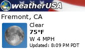 Click for Forecast for Fremont, California from weatherUSA.net Click for Forecast for Fremont, California from weatherUSA.net