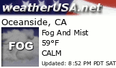 Click for Forecast for Oceanside, California from weatherUSA.net