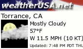 Click for Forecast for Torrance, California from weatherUSA.net