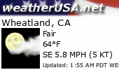 Click for Forecast for Wheatland, California from weatherUSA.net