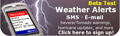 Sign up for Weather Alerts!