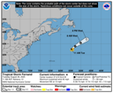NHC graphical forecast track