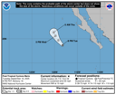 NHC graphical forecast track