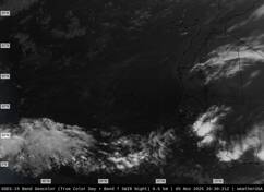 GOES-16 Eastern Atlantic satellite image (Visible) GOES-16 Eastern Atlantic satellite image (Visible)