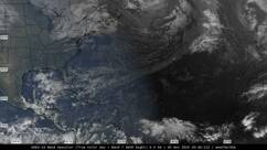 GOES-16 Full Atlantic satellite image (Visible) GOES-16 Full Atlantic satellite image (Visible)