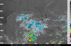 GOES-16 Western Atlantic satellite image (Infrared, enhanced) GOES-16 Western Atlantic satellite image (Infrared, enhanced)