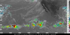 GOES-18 Central/Eastern Pacific satellite image (Infrared, enhanced) GOES-18 Central/Eastern Pacific satellite image (Infrared, enhanced)